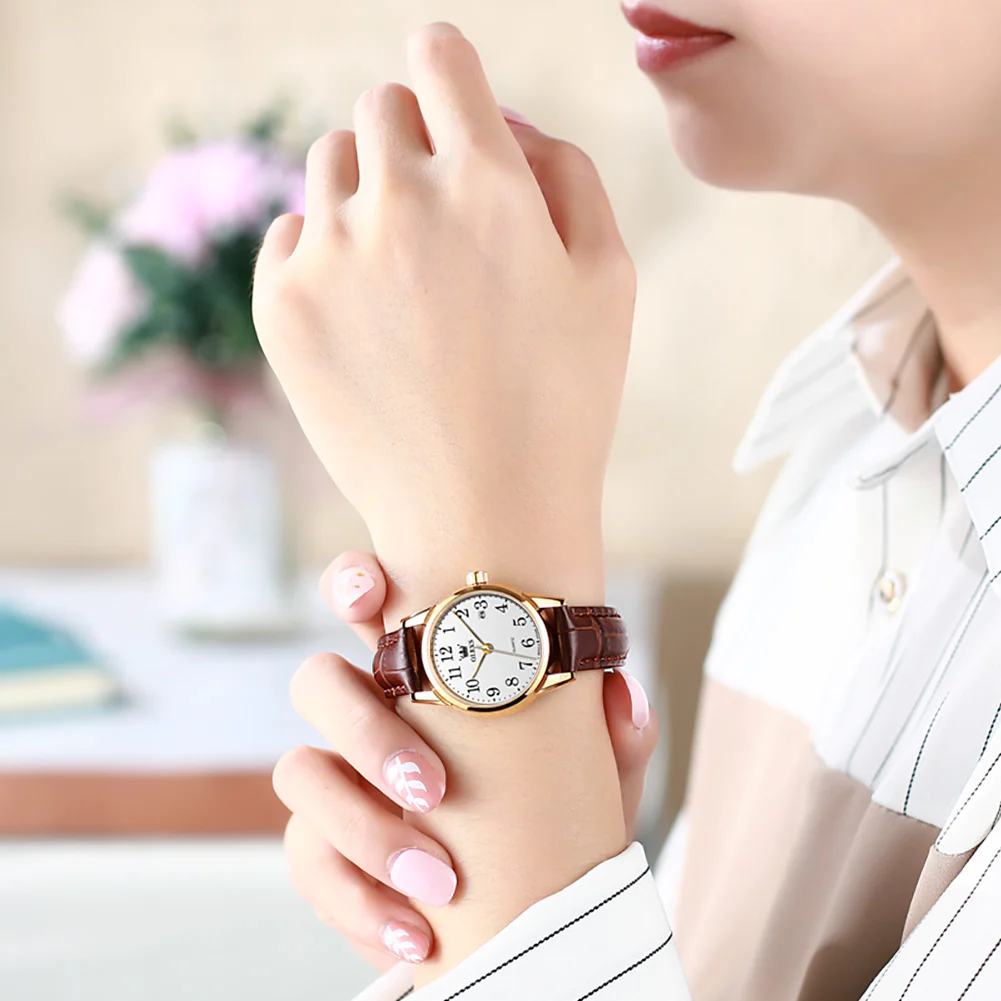 OLEVS 5566 Women Wrist Watches Ultra Thin 6.5mm Minimalist Dress Fashion Quartz Waterproof Date Day Leather Strap Slim Watches for Ladies - Image 20