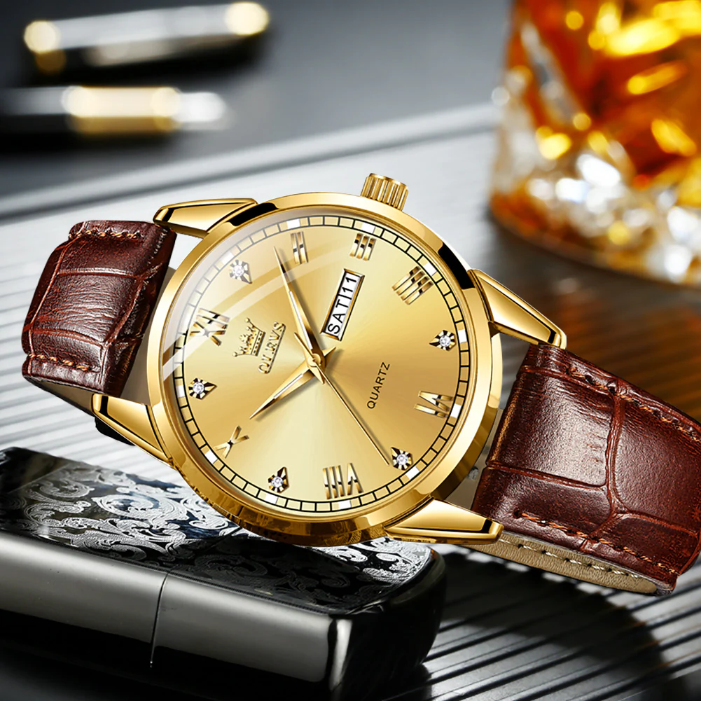 OLEVS 6896 Elegant Men's Watch: Classic Design, High Quality, Waterproof, Luminous - Image 14