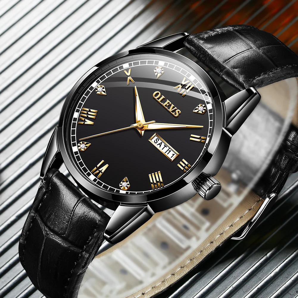 OLEVS 6896 Elegant Men's Watch: Classic Design, High Quality, Waterproof, Luminous - Image 26