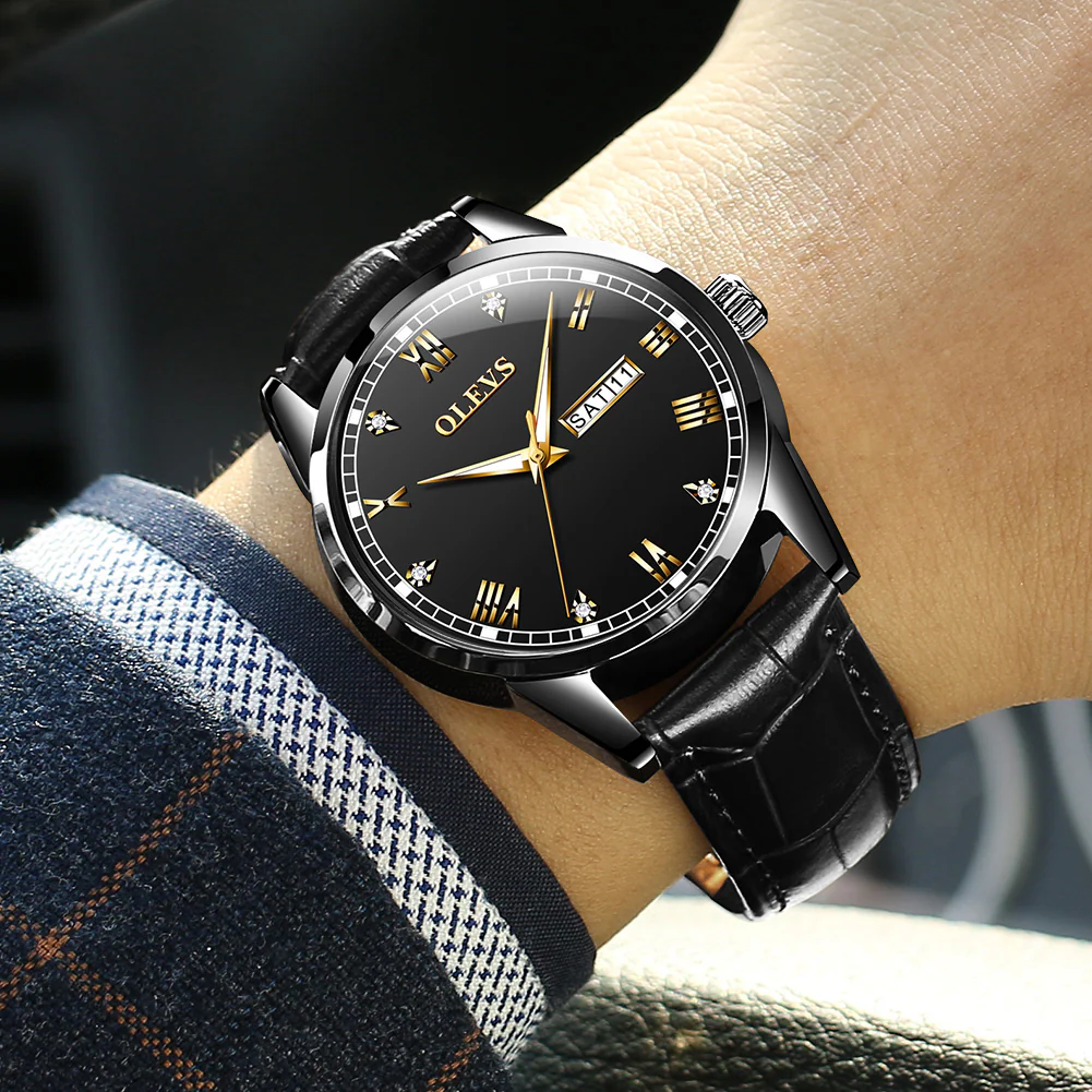 OLEVS 6896 Elegant Men's Watch: Classic Design, High Quality, Waterproof, Luminous - Image 28