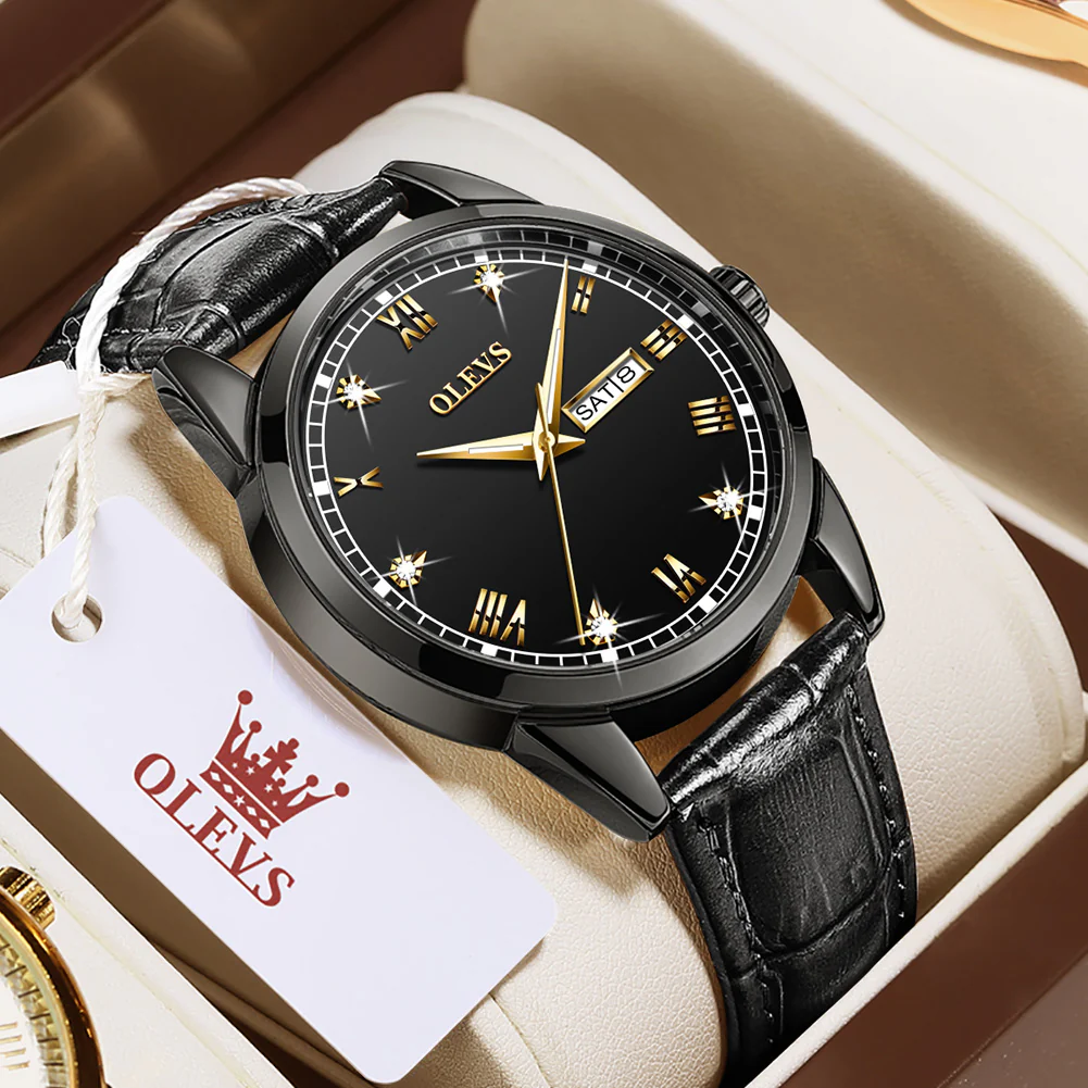 OLEVS 6896 Elegant Men's Watch: Classic Design, High Quality, Waterproof, Luminous - Image 29