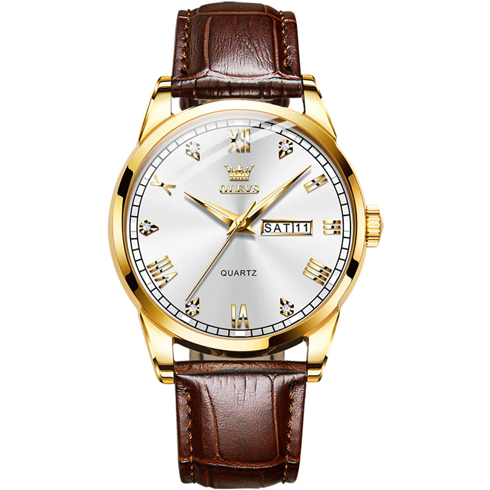 OLEVS 6896 Elegant Men's Watch: Classic Design, High Quality, Waterproof, Luminous - Image 7