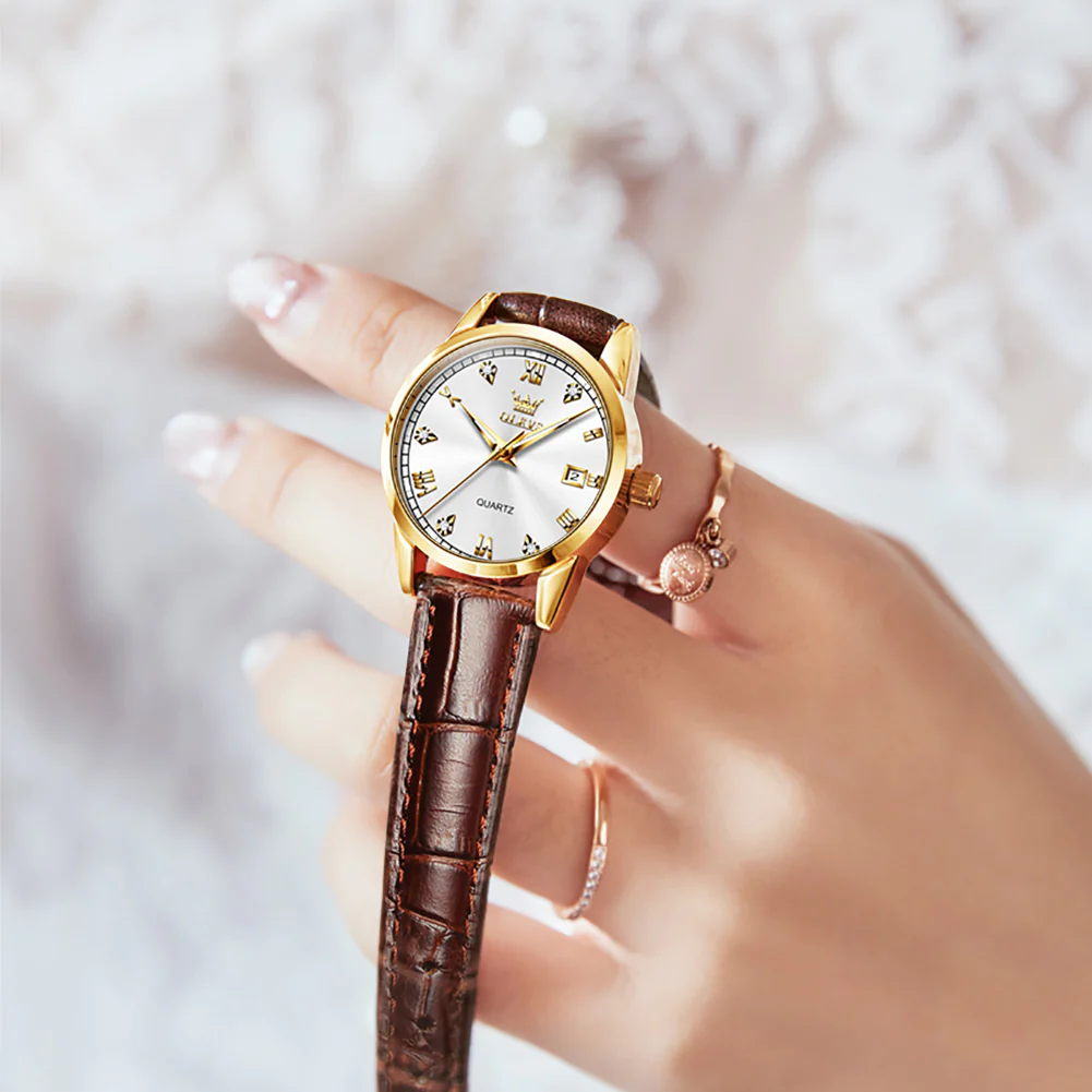 OLEVS 6896 Elegant Women's Watch: Classic Design, High Quality, Waterproof, Luminous - Image 10