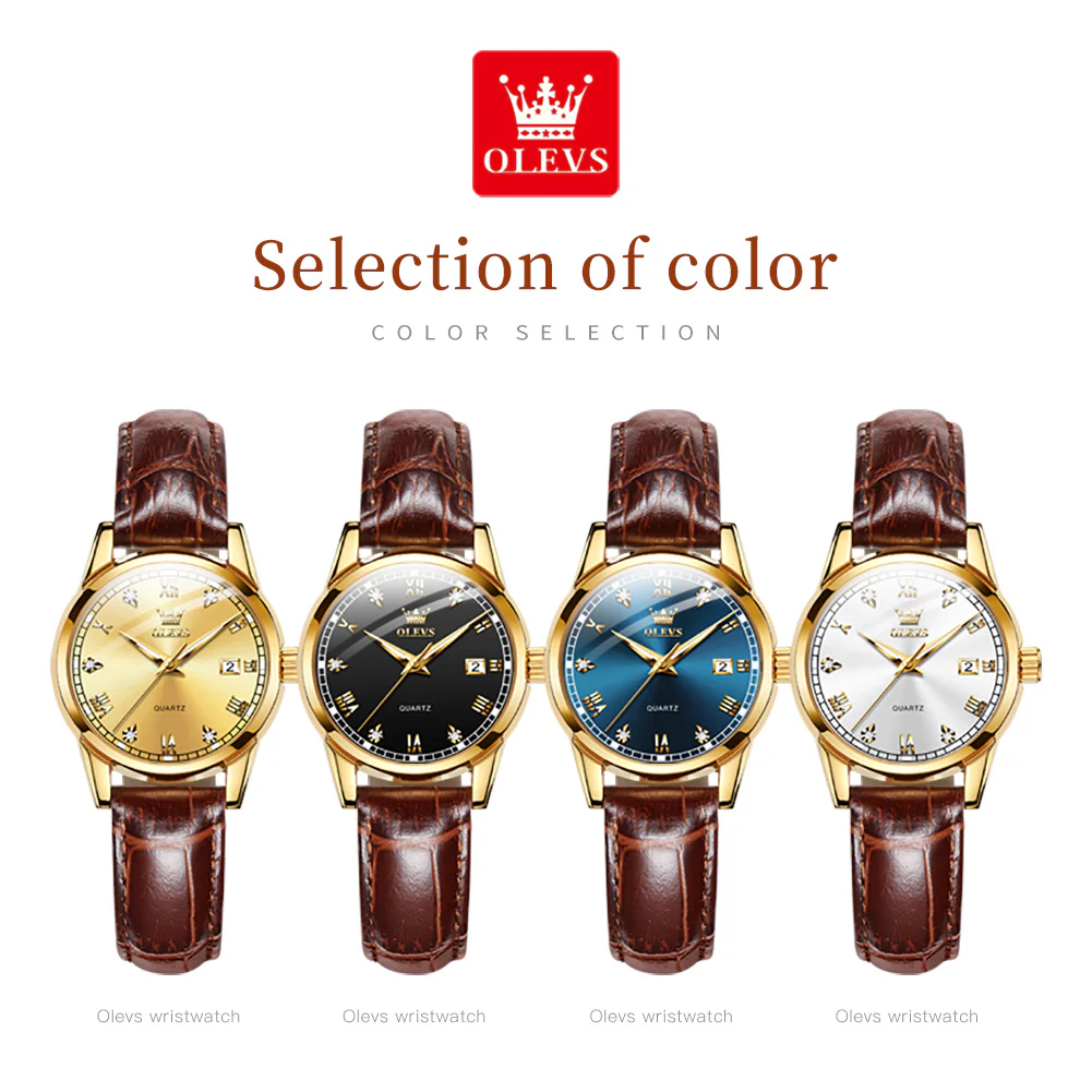 OLEVS 6896 Elegant Women's Watch: Classic Design, High Quality, Waterproof, Luminous - Image 24