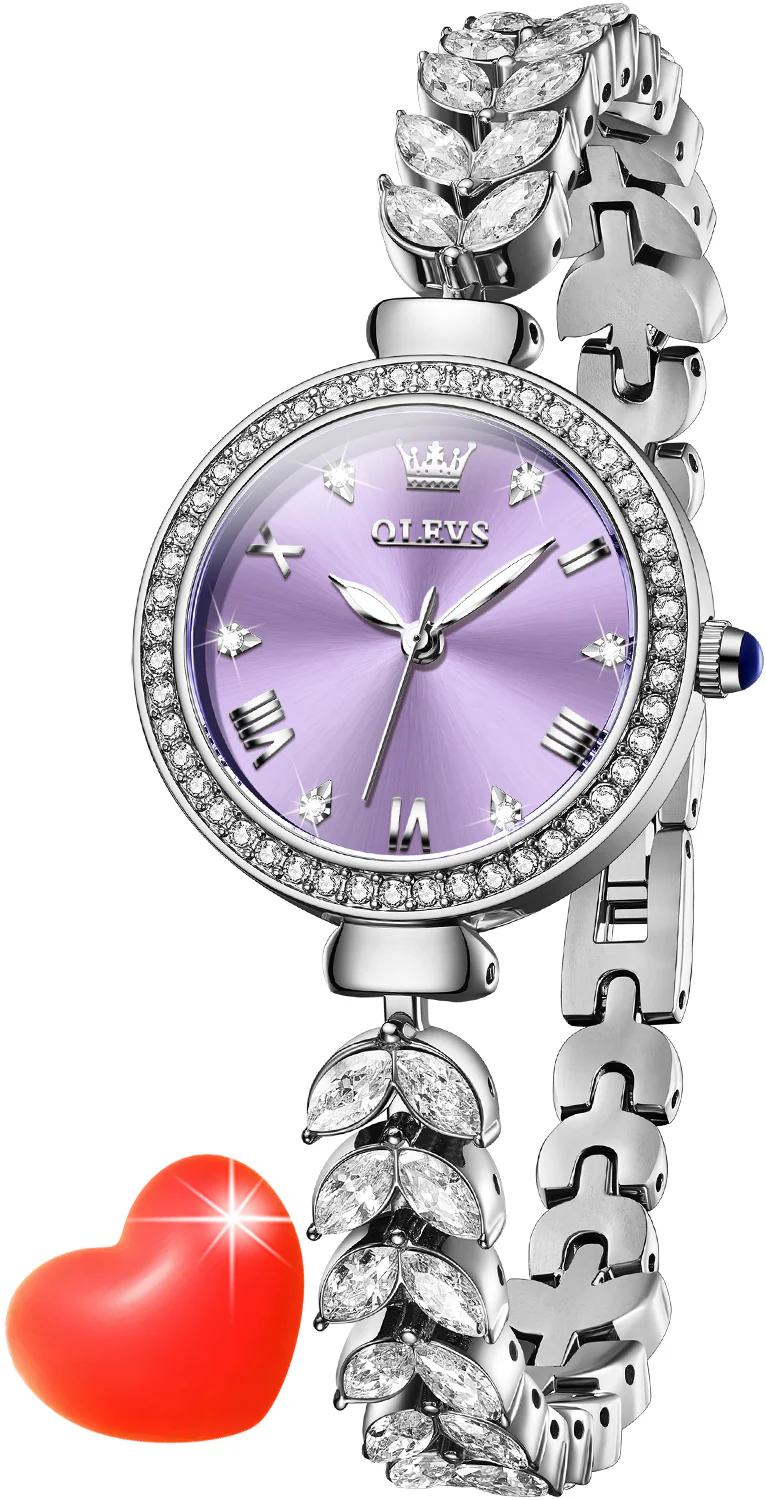 OLEVS 9971 Mermaid Full Diamond Quartz Women's Watch: Waterproof, Luminous, Fully Diamond-Set, Mermaid-Themed Design. - Image 73