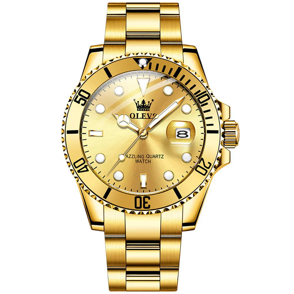 OLEVS 5885 Mens Watch Big Face Casual Dress Wrist Watch Waterproof Luminous - Image 40