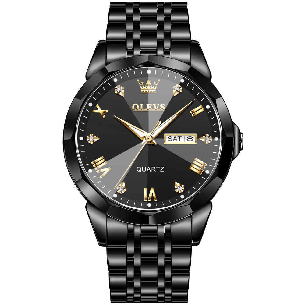 OLEVS 9931 Watches for Men Diamond Dress Luxury Casual Fashion Wrist Watch Waterproof Luminou - Image 29