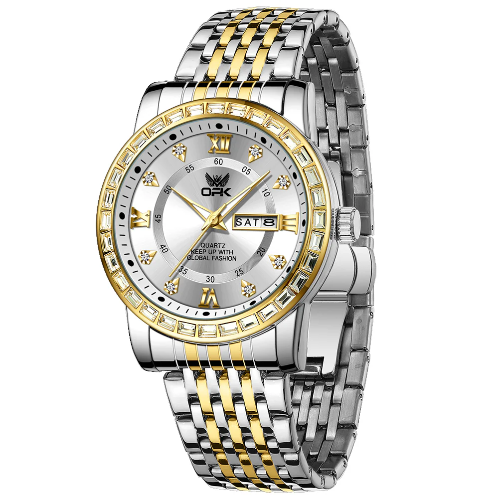 OPK 8174 Stainless Steel Quartz Business-Style Men's Watch - Image 31