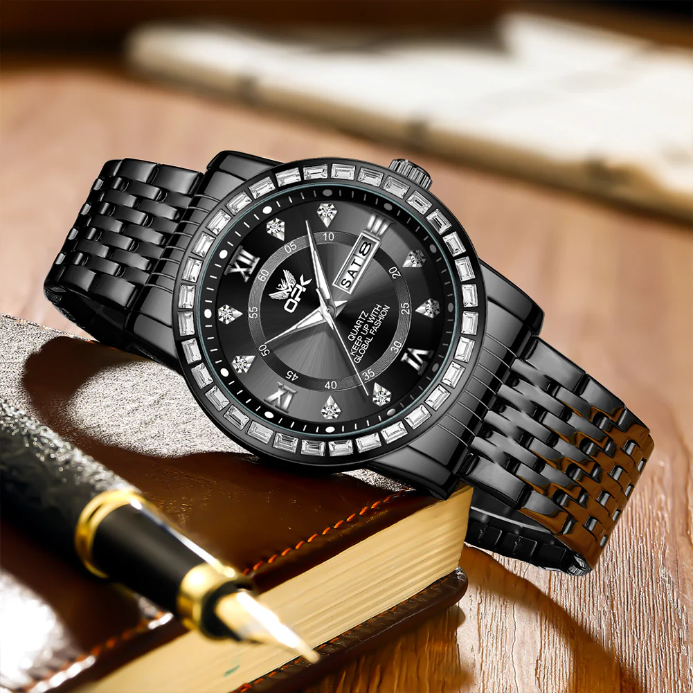 OPK 8174 Stainless Steel Quartz Business-Style Men's Watch - Image 7